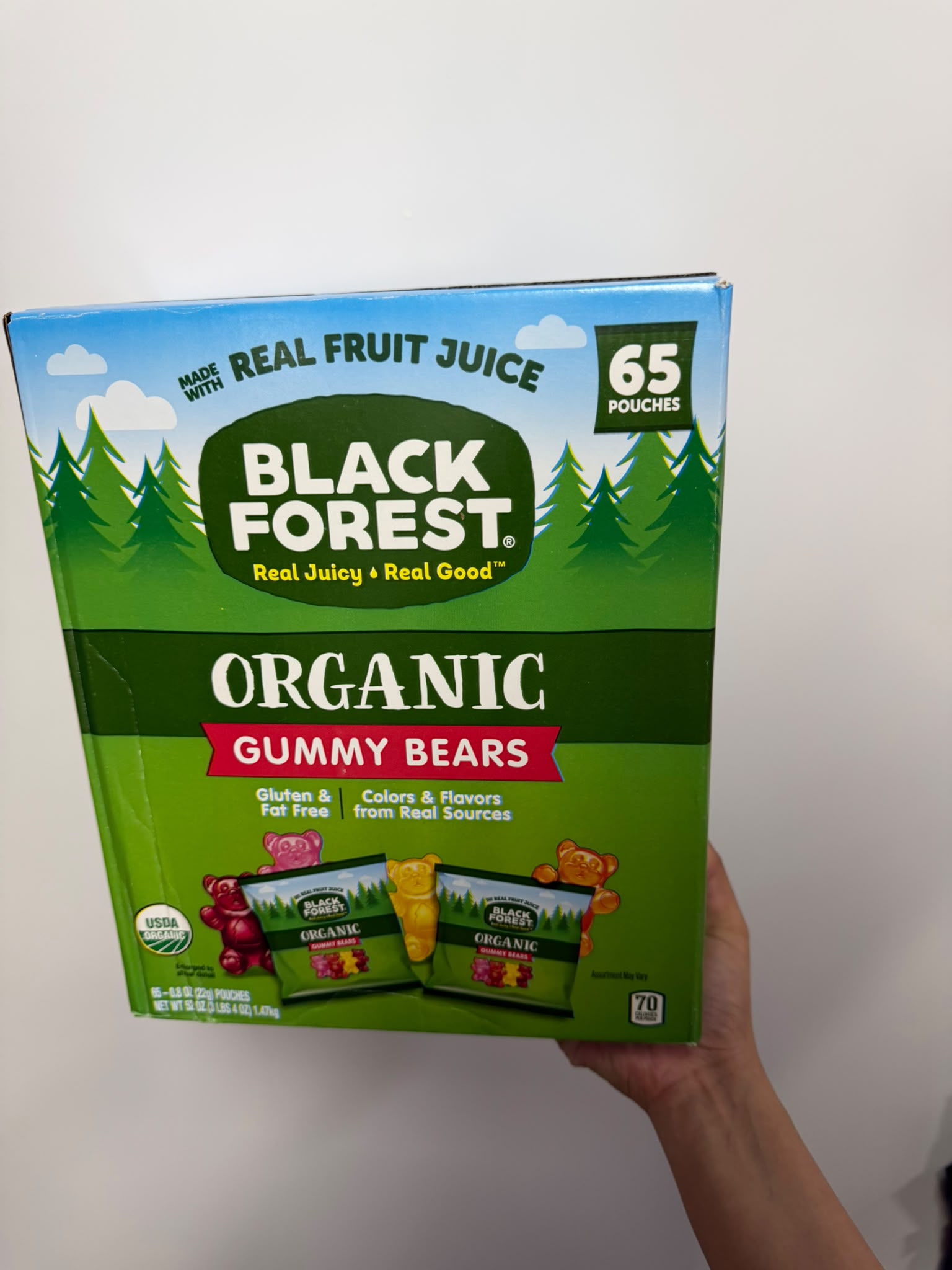 美國 Black Forest 有機熊仔軟糖 65小包