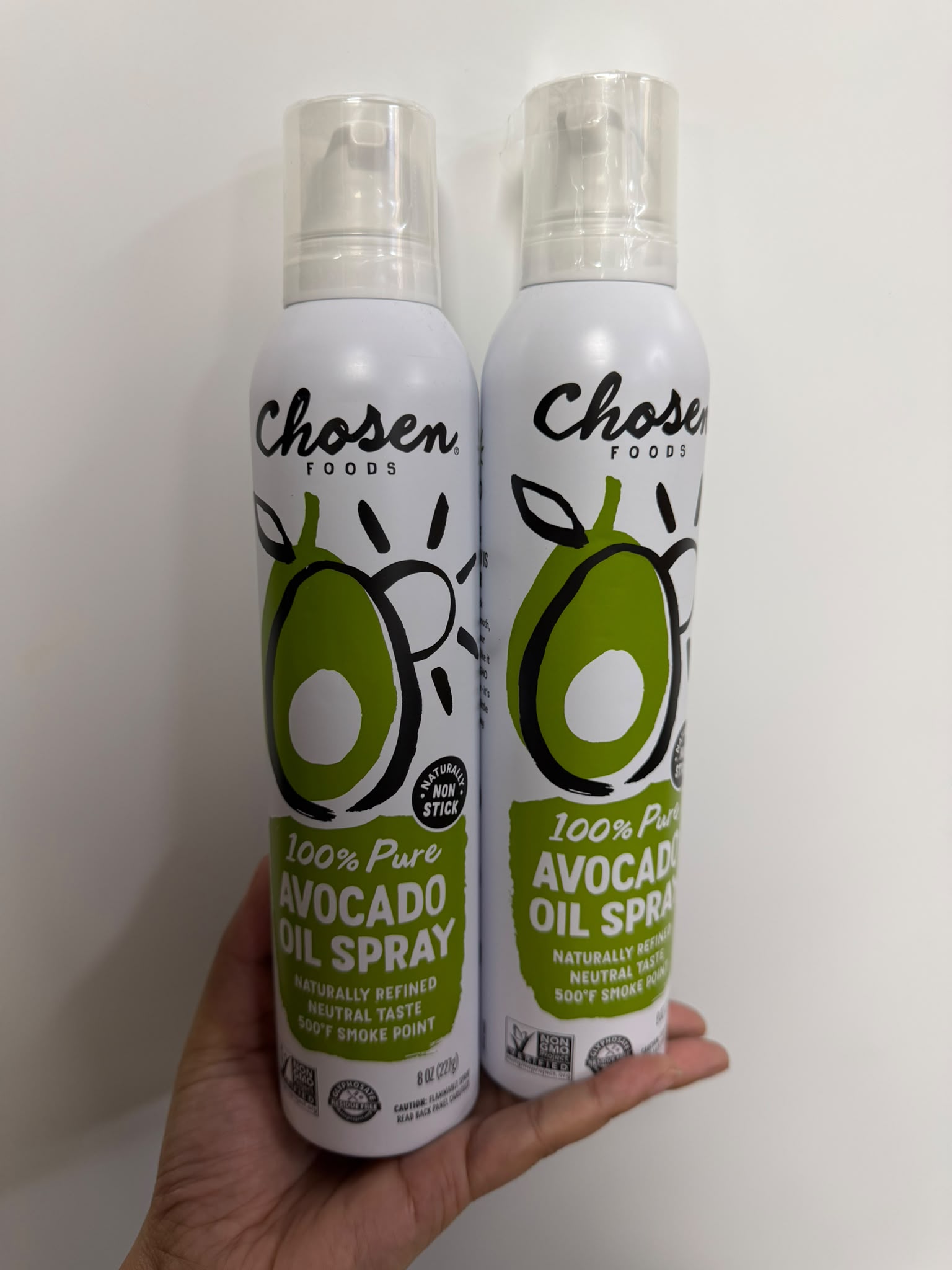 美國 Chosen Foods 100% 純牛油果油噴霧 227g (一枝）